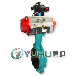 D671J氣動襯膠蝶閥(對夾連接) D671J氣動襯膠蝶閥(對夾連接)