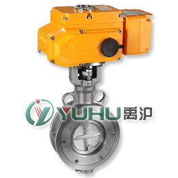 電動調(diào)節(jié)蝶閥（整體對夾連接）