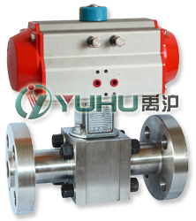 Q641N法蘭式氣動(dòng)高壓球閥