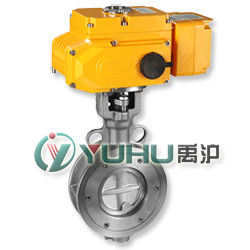 電動(dòng)硬密封蝶閥(對(duì)夾式)