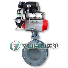 D941W氣動通風調(diào)節(jié)蝶閥（配定位器）